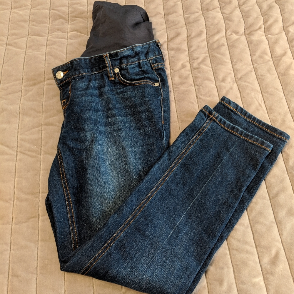 Old Navy straight leg maternity jeans